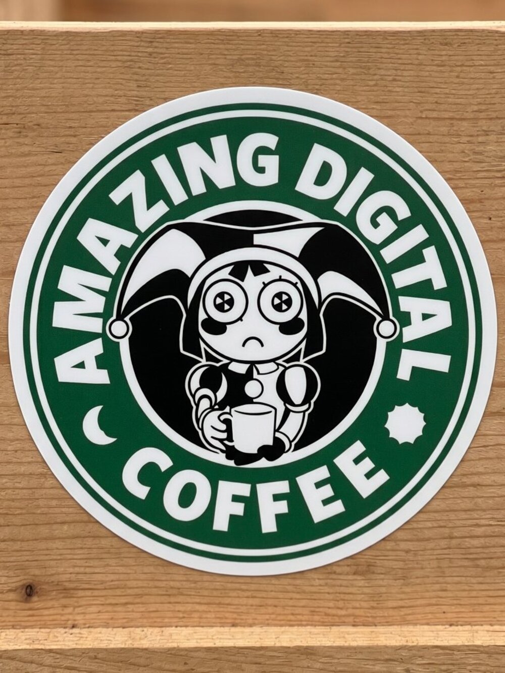 Amazing Digital Coffee Sticker - Picture 1 of 4
